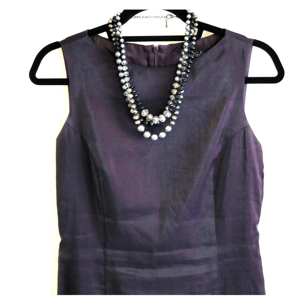 LAST CHANCE. EUC Dahlia purple evening dress